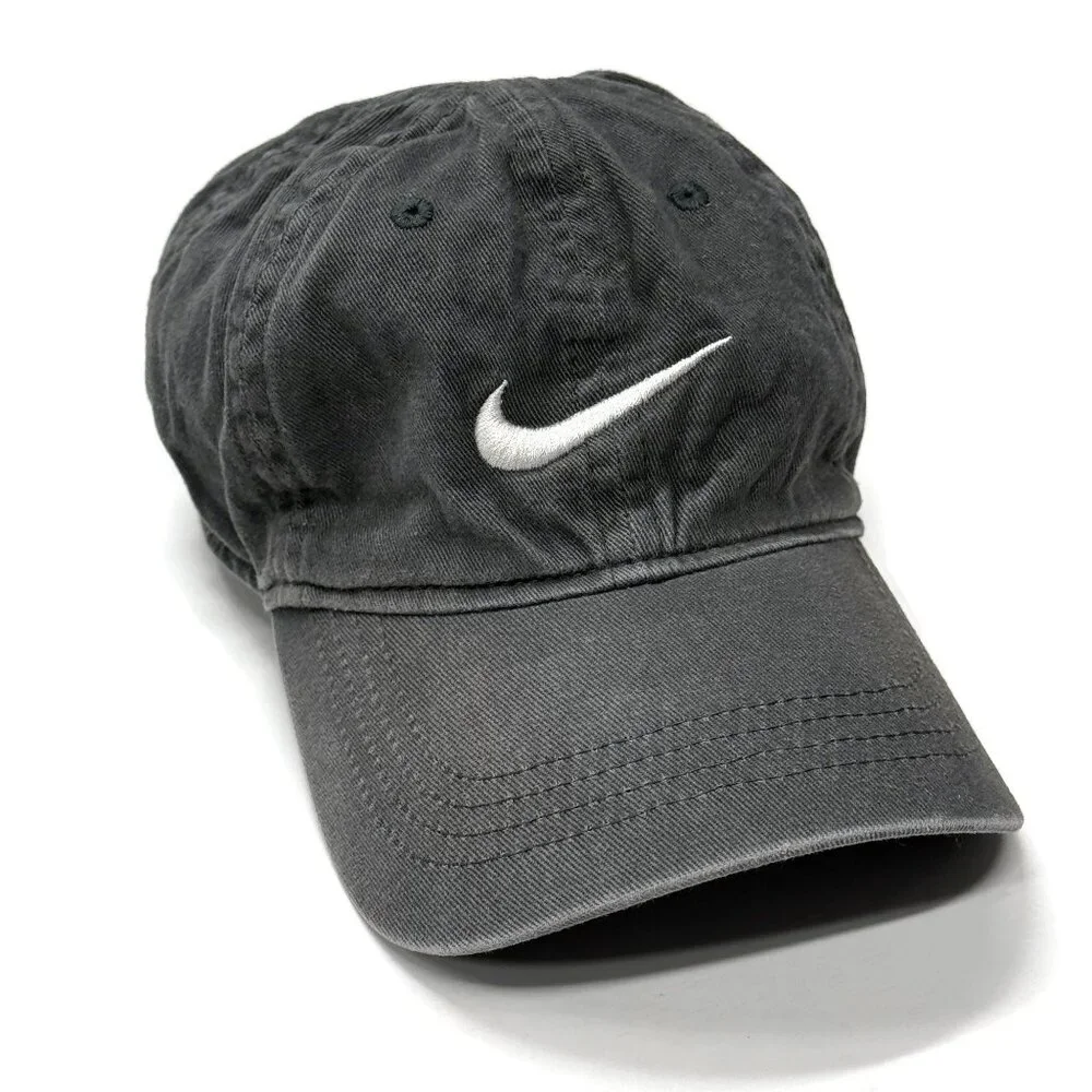 Nike Toddler Big‎ Center Swoosh Adjustable Cap Hat Gray Adjustable